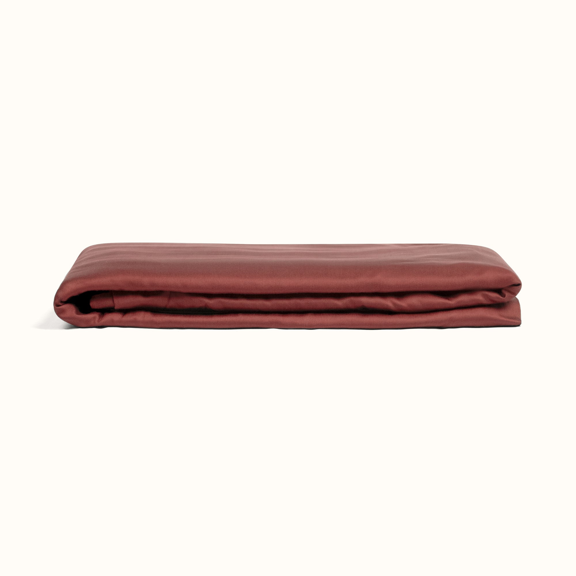 Clay Red Duvet Cover