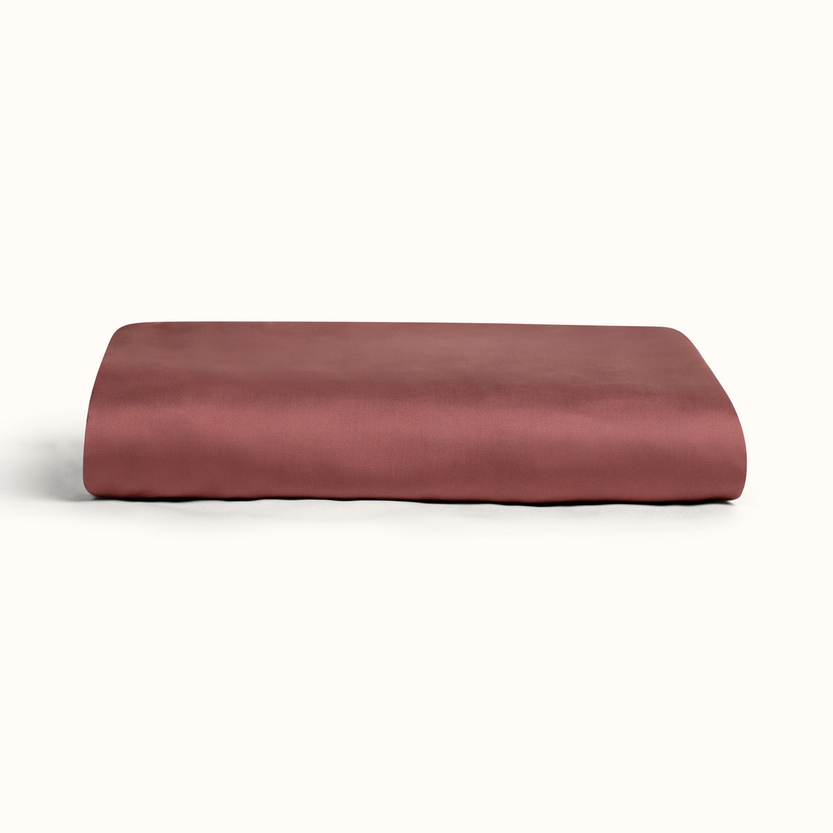 Clay Red Fitted Sheet