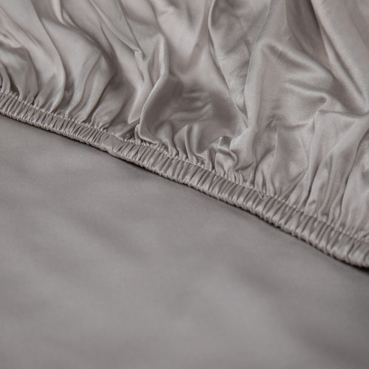 Space Grey Fitted Sheet